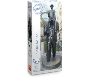 Dino Panoramapuzzle Denkmal für Franz Kafka / 75 Teile / Touristenausgabe Tschechisch