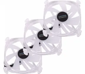 Lamptron Icecloud+ ARGB 120 transparenter Lüfter / 120 mm / ARGB / PWM / 3er-Pack