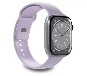 Puro Icon Tech Lavendel / Silikonarmband / für Apple Watch 42/44/45/49 mm