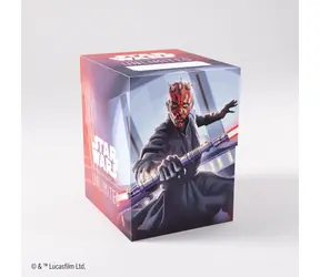 GAMEGENIC Kartenbox, weiche Kiste, Darth Maul / Star Wars: Unlimited / für 60 Karten in Doppelpackungen / Polypropylen