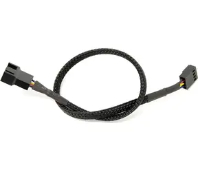 Watercool PWM-Verlängerungskabel (4-Pin), schwarz / Verlängerungskabel / 30 cm