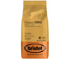 Bristot Classico Oro 1 kg / Kaffeebohnen / Intensität 9/10 / mittlere Röstung
