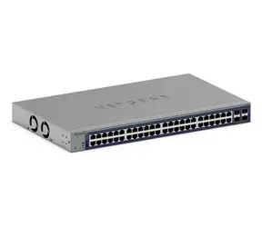Netgear GS752TX / Switch / 48x Gigabit RJ-45 / 4X SFP+ / LACP-Aggregation / ohne PoE