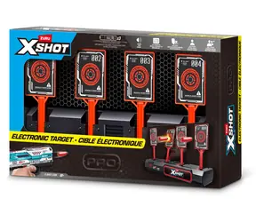 Zuru X-Shot Elektronische Zielscheibe / 4 Zielfelder / Automatischer Punktezähler / ab 8 Jahren