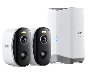 Baseus Security N1 weiß / Outdoor-IP-Kamera / 2er-Set / 2K-Auflösung