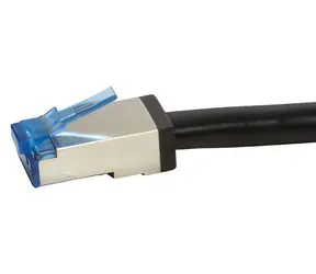 LogiLink Outdoor-Patchkabel CAT6A 15 m schwarz / Patchkabel / S/FTP / RJ45 / PE-Außenmantel