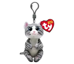Ty Plüschkatze Mitzi, grau / 8,5 cm