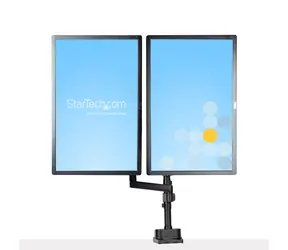 StarTech Tischhalterung für 2 Monitore / Vollständig beweglicher Arm / bis zu 32 Zoll / Tragkraft 2 x 8 kg