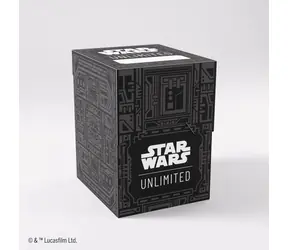 GAMEGENIC SWU Soft Crate Kartenbox - Unbegrenzte Muster / Kapazität: 60 Karten / Token-Box
