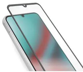 SBS Full Cover für Samsung Galaxy A25 5G, schwarz / Schutzglas aus gehärtetem Glas / Vollflächige Verklebung des Displays