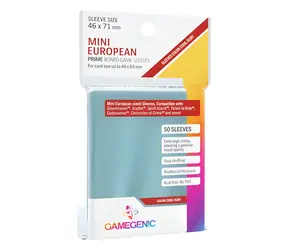GAMEGENIC Prime Kartenetuis / Mini-Europäisch / 46 x 71 mm / 50 Stück