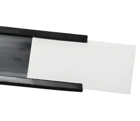 Magnetoplan Etiketten mit Schutzfolie für C-Profile / 25 mm / Rolle 50 m