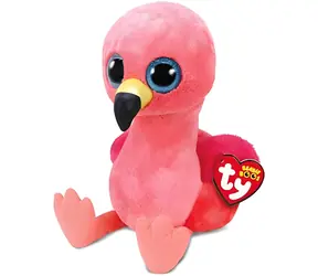 Ty Plüschflamingo Gilda, rosa / 15 cm