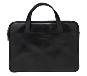 dbramante1928 Silkeborg (2. Generation) schwarz / Laptoptasche / 13" / Vollnarbenleder / abschließbar