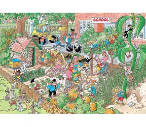 JUMBO-Puzzle JvH Schulgarten / 360 Teile / ab 7 Jahren
