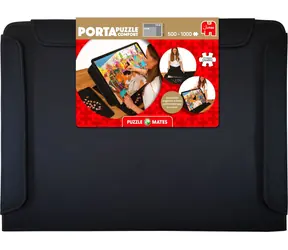 JUMBO Puzzlematte Porta Puzzle Comfort / bis zu 1000 Teile / Größe 68 x 49 cm / faltbar / rutschfest