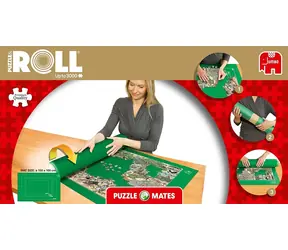 JUMBO Rollpuzzlematte / 150 x 100 cm / bis zu 3000 Teile