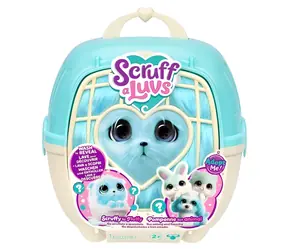 SCRUFF-A-LUVS Plüschtier mit blauer Überraschung / Plüschtier / 19 cm / ab 24 Monaten