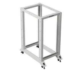 Lanberg Open Rack 22U grau / Offenes Rack / 19" / 600×1000 mm / Tragfähigkeit 600 kg