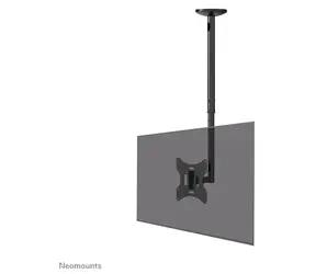 Neomounts FPMA-C060BLACK schwarz / Deckenhalterung für Monitore / 10-40 Zoll / neigbar / schwenkbar / VESA 200x200 / Tragkraft 30 kg