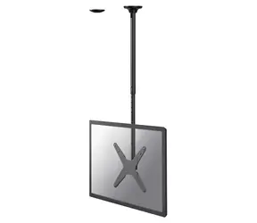Neomounts FPMA-C340BLACK schwarz / Deckenhalterung für Monitore / 32-75 Zoll / neigbar / drehbar / VESA 400x400 / Tragkraft 50 kg