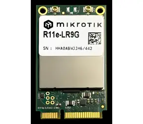 Mikrotik R11e-LR9G / miniPCI-e-Karte / LoRa 915 MHz / GPS / -141 dBm