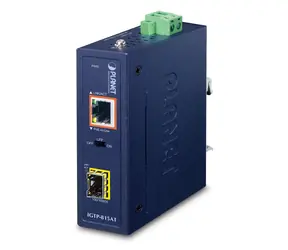 Planet Industrieller Medienkonverter IP30 / Netzwerk-Medienkonverter / Kompaktes Design