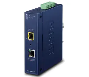 Planet Industrial 1- Port -Medienkonverter / Netzwerk-Medienkonverter / Industriedesign
