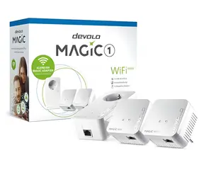 Devolo Magic 1 WiFi mini / Erweiterungsmodul / Powerline 1200 Mbit/s / Wi-Fi 300 Mbit/s / 1x LAN