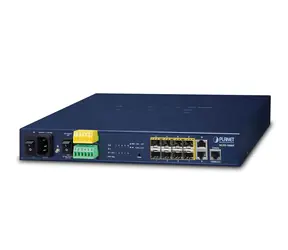 Planet Switch 8- Port 100/1000Base-X 13" / Switch / 8x SFP / Rack 13"