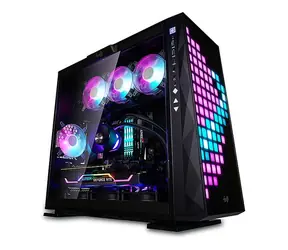 In Win 309 Schwarz / Gehäuse / Midi-Tower / E-ATX, ATX / ARGB / transparente Seitenwand / 2x USB-A, 1x USB-C