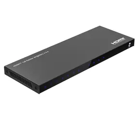MicroConnect HDMI-Splitter 1x8 schwarz / HDMI-Splitter / 4K / 60 Hz / Metallgehäuse / Netzteil