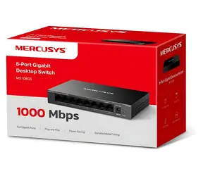 Mercusys MS108GS / Switch / 8x Gigabit LAN / Desktop / unmanaged