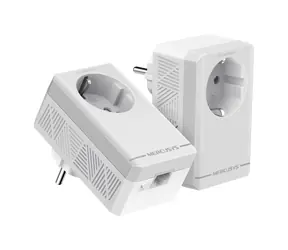 Mercusys MP300P Kit / Powerline-Adapter-Set AV600 / 600 Mbit/s / GLAN / Durchgangsbuchse / 2 Stück