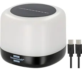 Brennenstuhl Solar-LED-Strahler 400 lm IP44 IK05 / Außenleuchte / Bluetooth / Wiederaufladbar