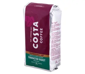 Costa Coffee Professional Brazilian Single Origin 1 kg / Kaffeebohnen / dunkle Röstung / Intensität 9