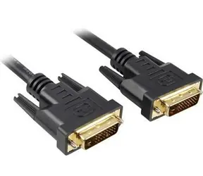 PremiumCord DVI-D-Anschlusskabel schwarz / Kabel / Dual Link / DVI-D (24+1) / 1 m