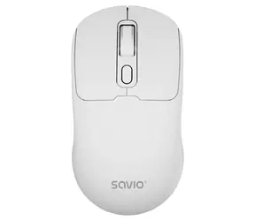 Savio MB-05 weiß / Kabellose Maus / Bluetooth / 1600 DPI