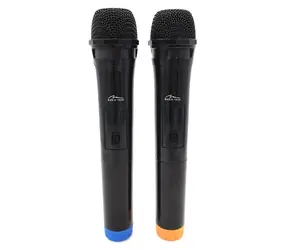 MED Accent Pro MT395 schwarz / Karaoke-Mikrofon / kabelgebunden / Reichweite 20 m / 2 Stück