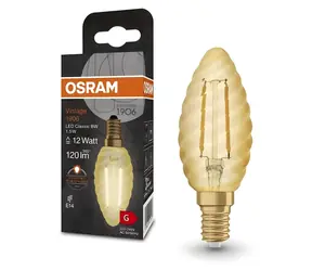 OSRAM LED-Lampe E14 / 1,5 W / 2400 K / 230 V