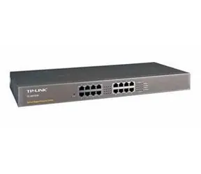 TP-LINK TL-SG1016 / Switch / 16x GLAN / 32 Gbit/s / 19"-Rack / lüfterlos