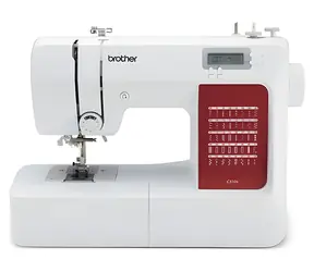 Brother CS10S weiß / Nähmaschine / 40 Stiche / LCD-Display / automatischer Einfädler
