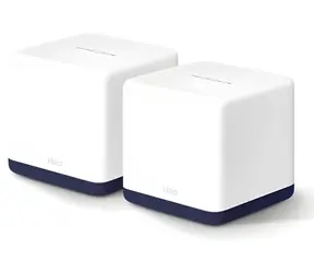 Mercusys Halo H50G (2 Stück) / WLAN-Mesh-System AC1900 / Dualband / 2,4 GHz - 600 Mbit/s / 5 GHz - 1300 Mbit/s / 3x GLAN