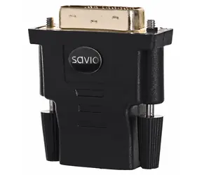 Savio CL-21 schwarz / Adapter / DVI - HDMI / MF / Full HD