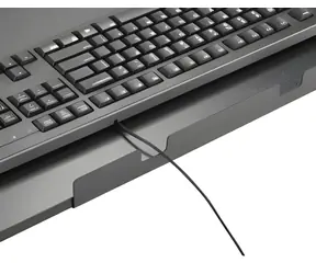 Maclean MC-839 schwarz / Tastaturhalterung / Schreibtisch / Horizontale Montage