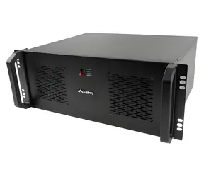 Lanberg SC01-3504-10B / Servergehäuse / 19" 4U / ATX / Micro-ATX / Mini-ATX / 2x 120 mm / 1x 2,5" + 1x 3,5"