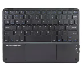 Conceptronic Tastatur mit Touchpad, schwarz