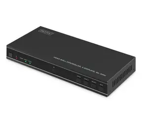 Digitus HDMI-Videowand-Controller für 4 Displays / Videowand-Controller / 4K/30Hz / HDMI 2.0 / RS232 / Wandmontage
