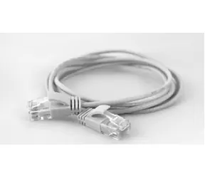Wantec weißes Patchkabel / UTP / Cat6a / 5 m / RJ-45