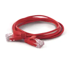 Wantec CAT6a UTP rot / Patchkabel / 25 m / RJ-45 / 500 MHz